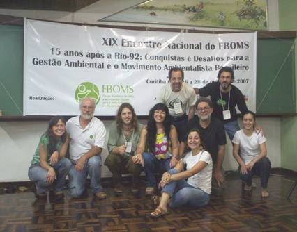 Encontro com membros da FBOMS em 2007.